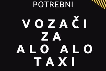 Potrebni vozači za Alo Alo Taxi vršac
